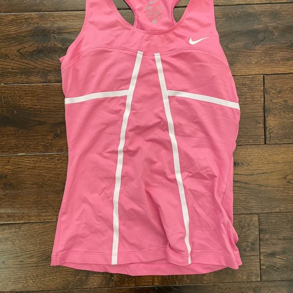 Nike Vintage workout tank top short pink medium - Picture 2 of 9